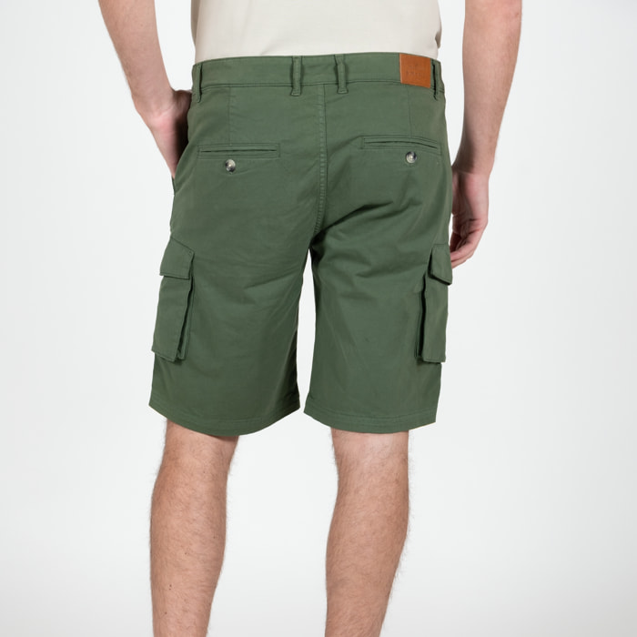 Bermuda gabardine stretch mod. cargo