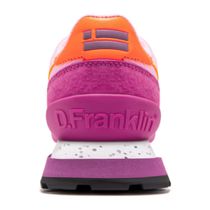 Zapatillas Deportivas Casual Mujer Vibla Zig Fucsia D.Franklin