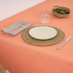 Nappe en tissu jacquard Maglia uni Orange