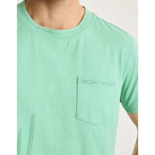 Camiseta Manga Corta Verde - Lawless