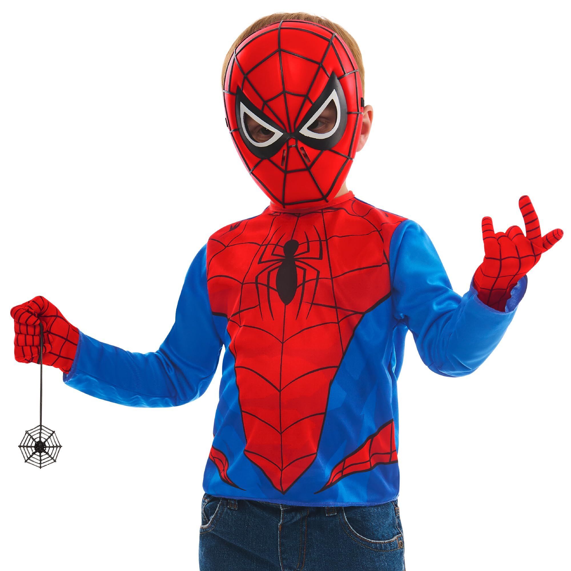 KIT DISFRAZ SPIDER-MAN INF