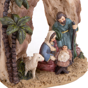 NativitÃ In Grotta - Pezzi 6 - 9,2X10,4X5,2cm - Colore: Multicolore - Bianchi Dino -