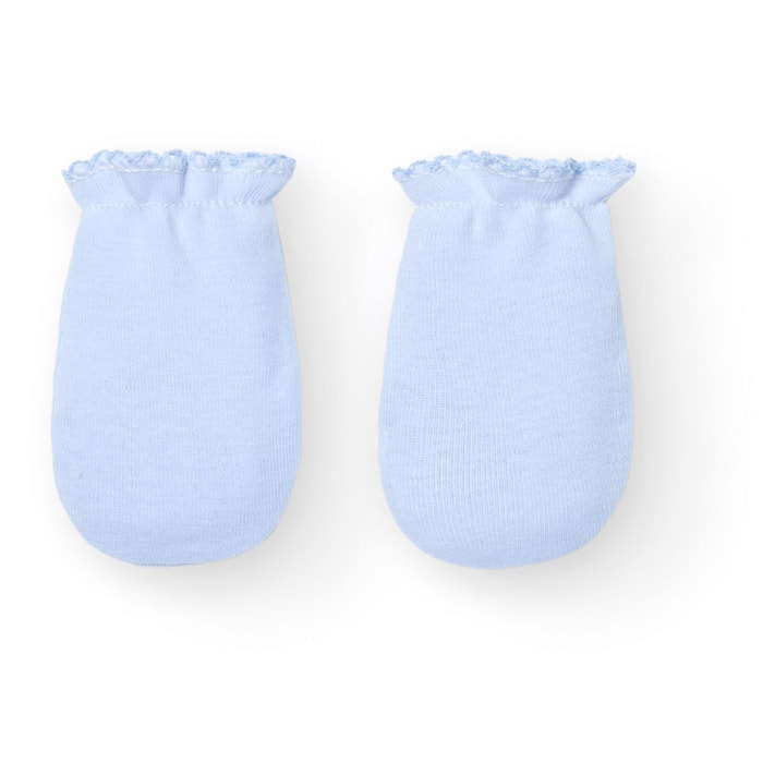 Manoplas Nacimiento Celeste Talla Nac