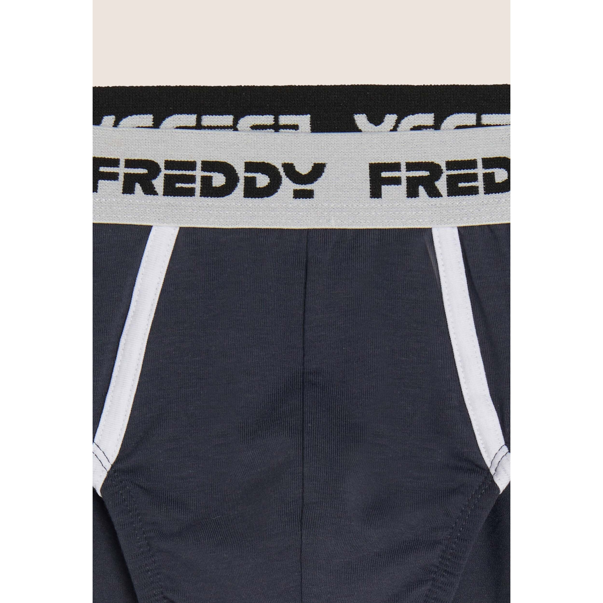 Slip Uomo con Elastico Jacquard e Logo FREDDY