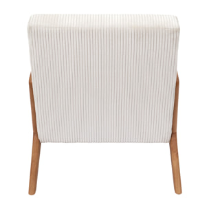 Fauteuil Salon Cotele Scott Beige