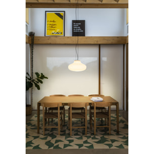 ISABELLE 500 Lampe suspension blanche