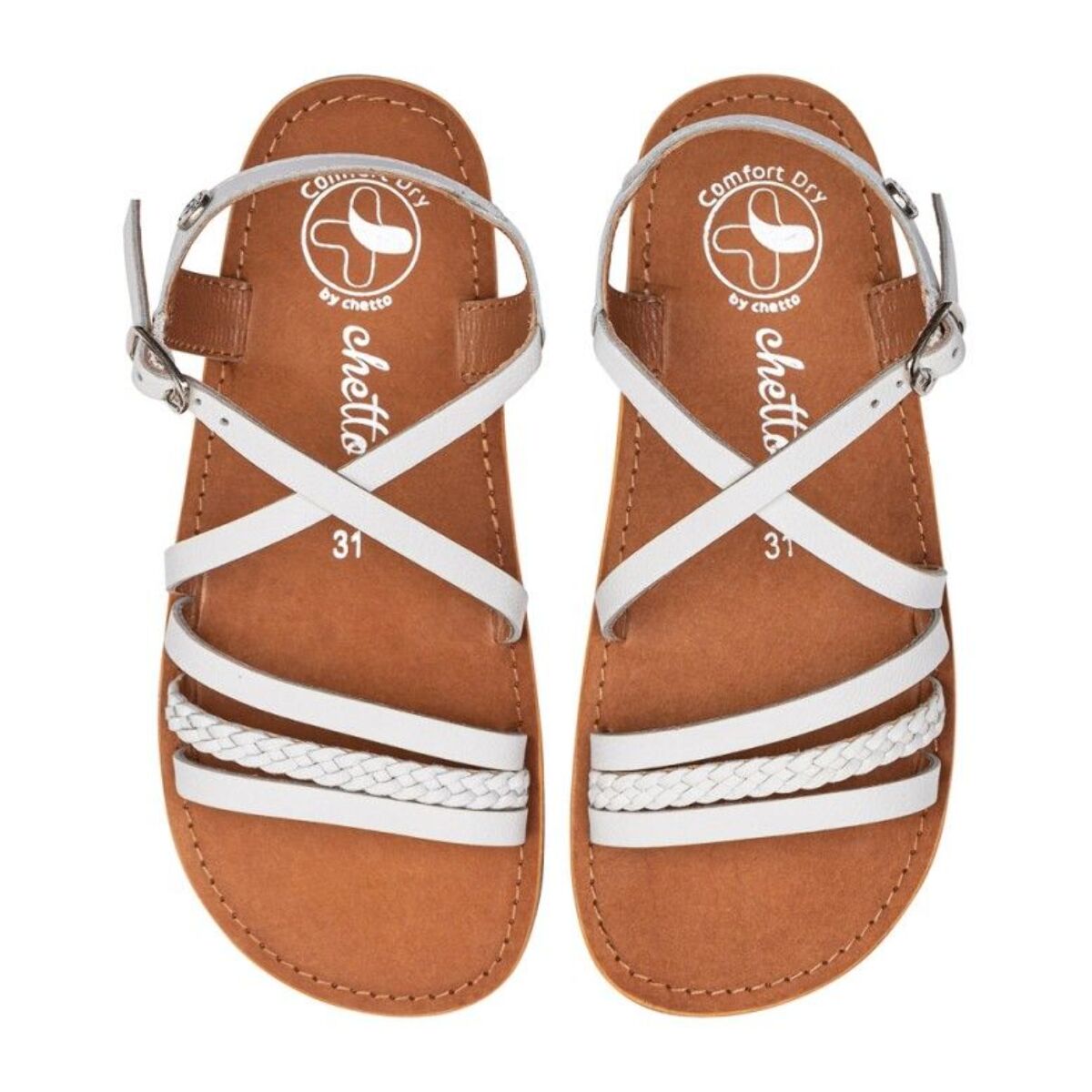 SANDALIA BAREFOOT BLANCO – ELEGANCIA Y LIBERTAD EN CADA PASO