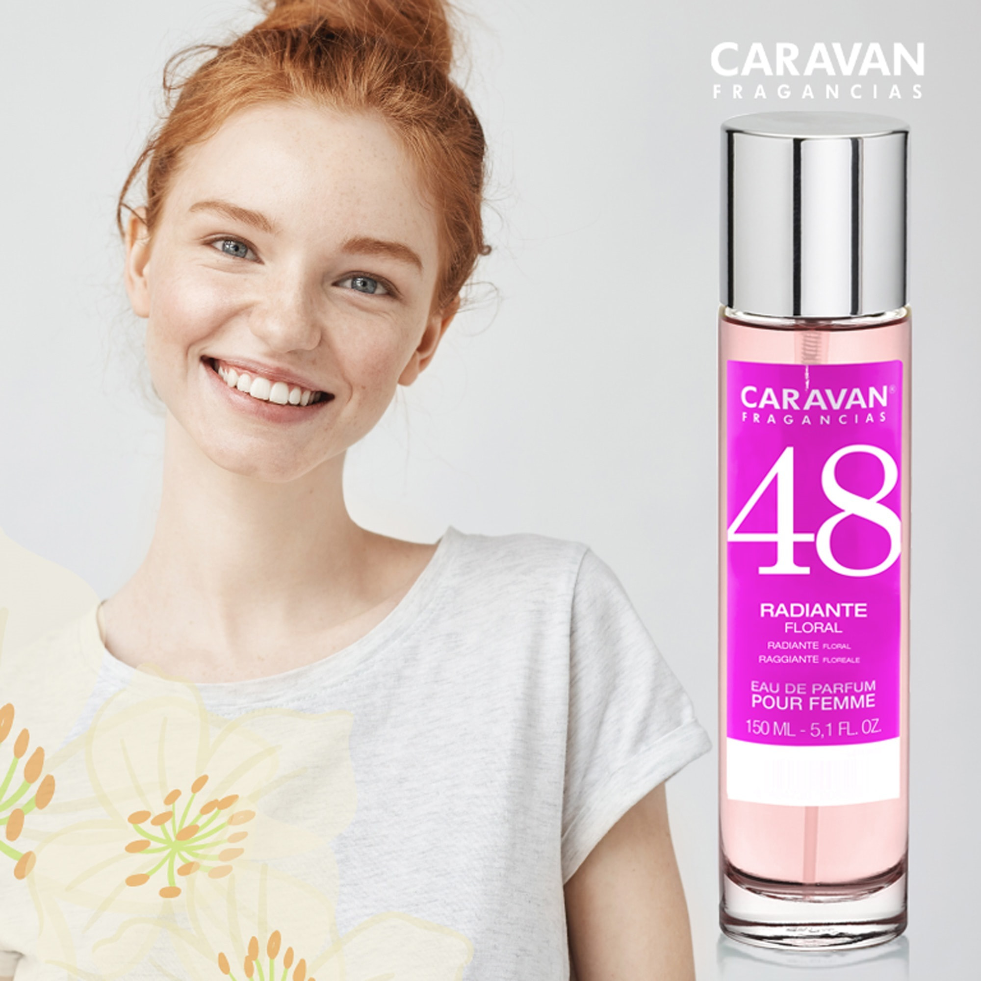 Caravan fragancias set de 2 frascos perfume de mujer nº48, de 150 ml