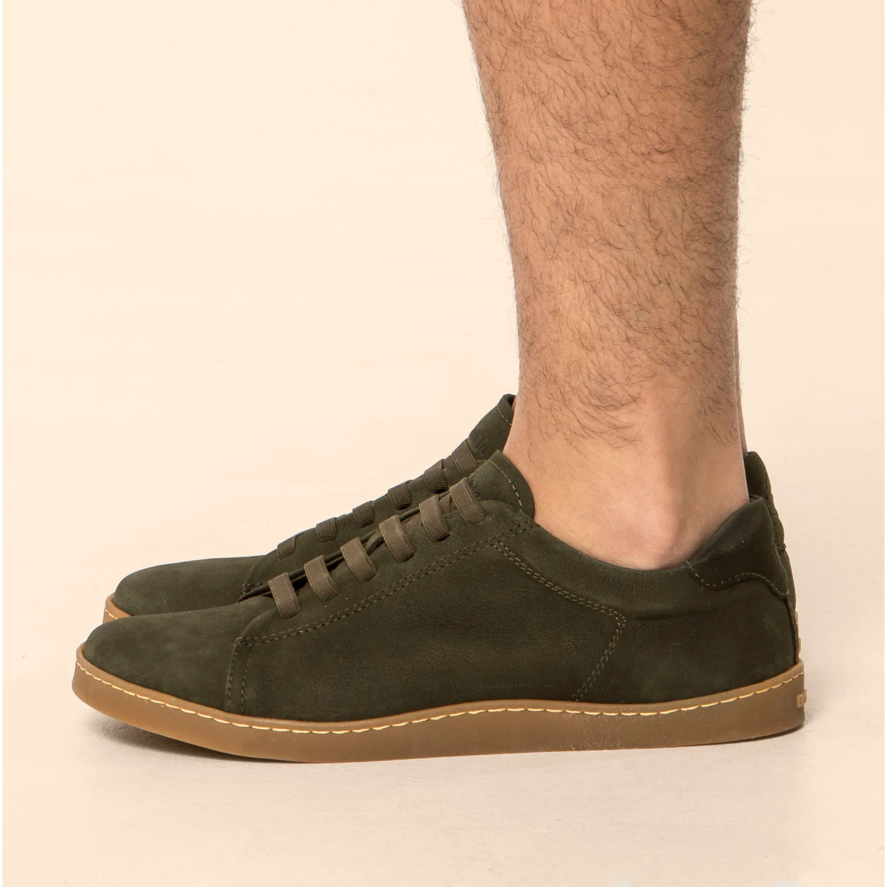 Zapatos N5910L NOBUCK LAVADO KAKI/ ORIGEN color Kaki