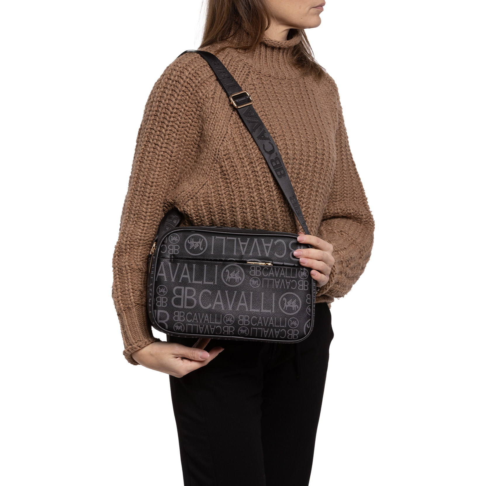 Borsa a tracolla  da donna ecopelle Prodotto Vegano 18x28x11 cm