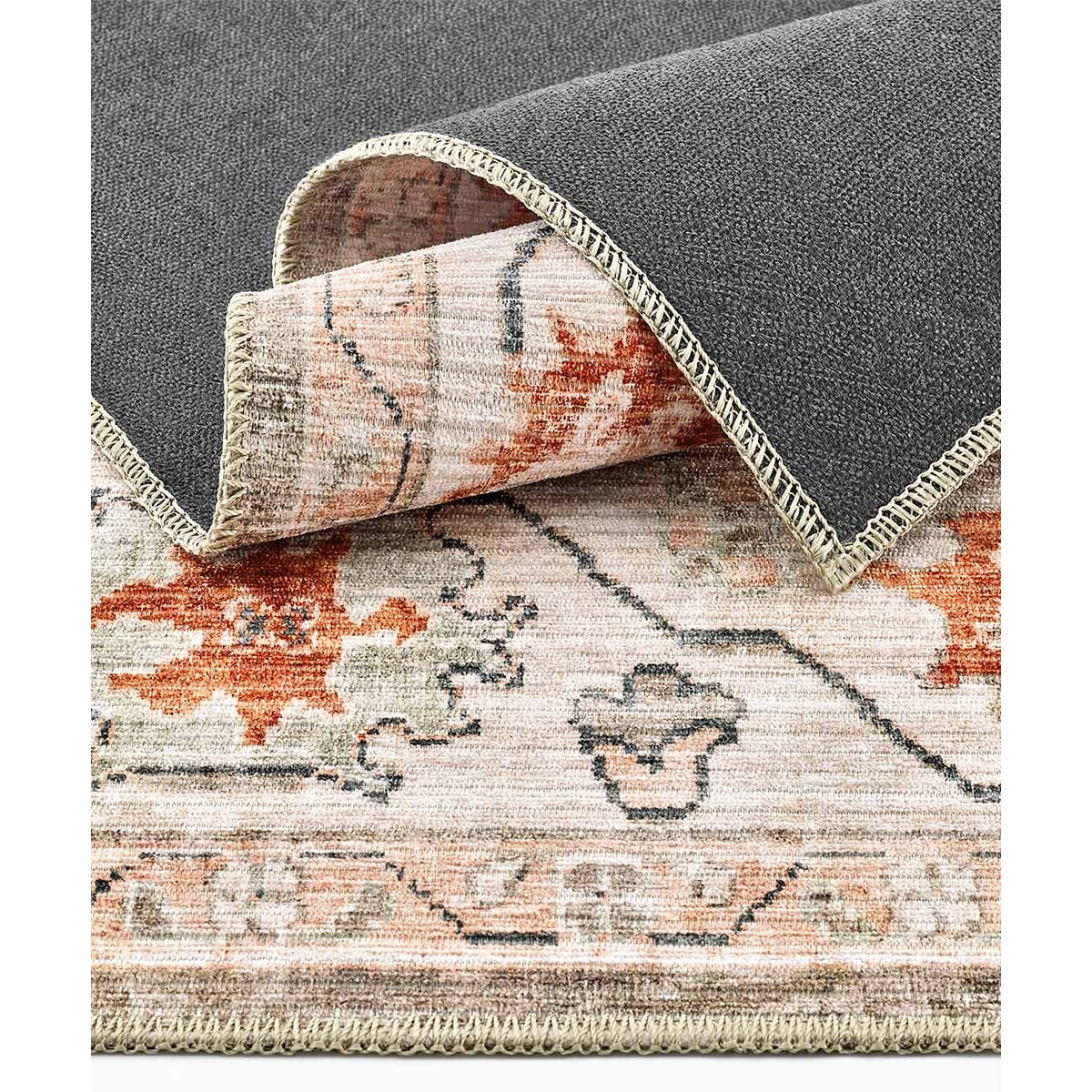 Tappeto Ziegler stile persiano verde salotto sala ingresso