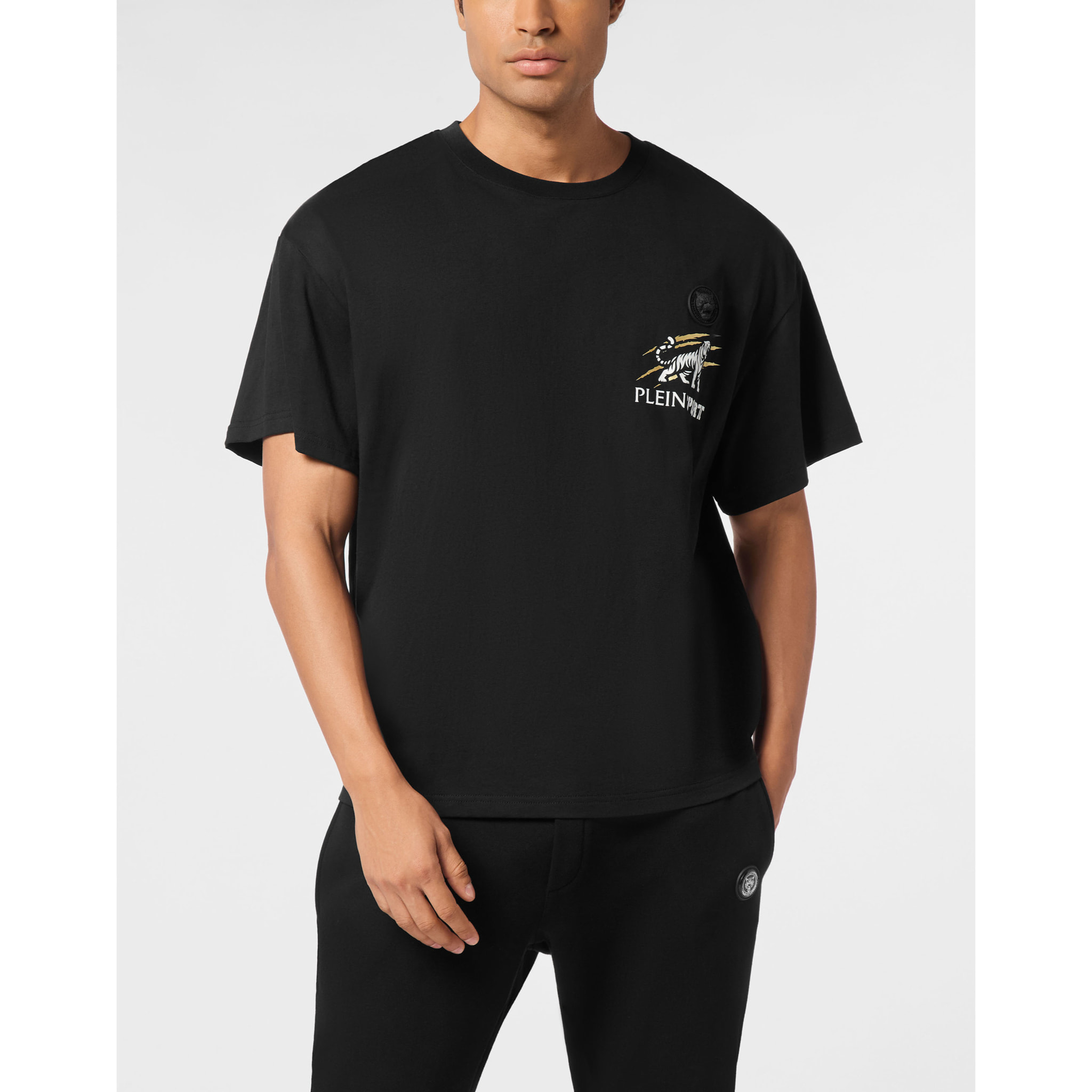 PLEIN SPORT Camiseta Cuello Redondo Ss TIGER