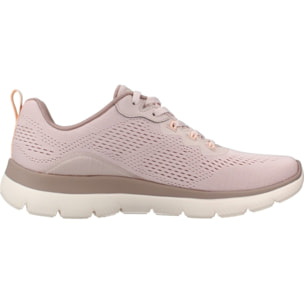 Sneakers De  Mujer 150754s Arch Fit Summits Daily Flow Rosa