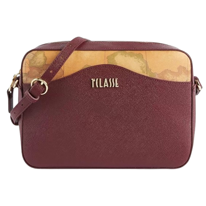 Alviero Martini 1a Classe Tracollina Clutch Donna Burgundy - Geo