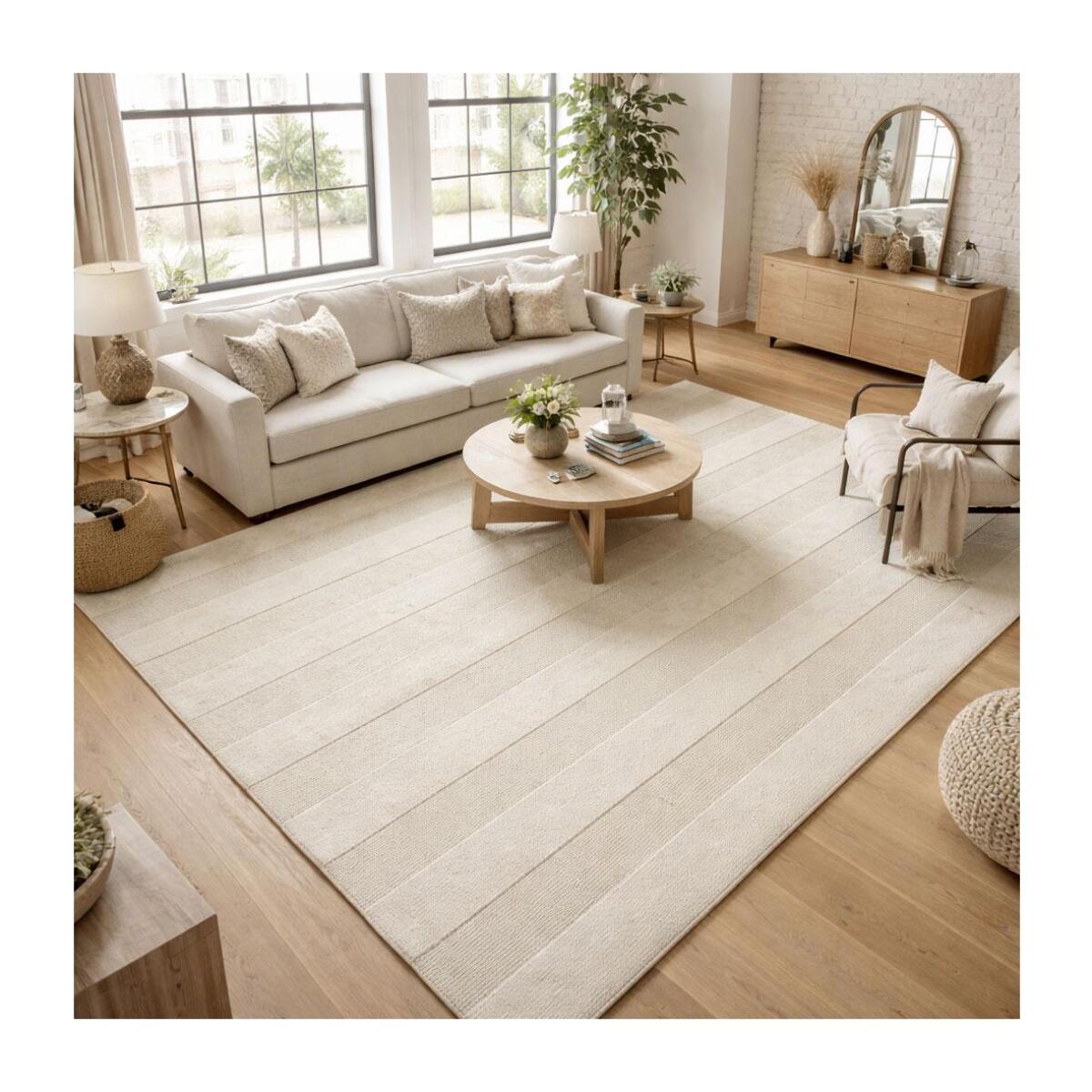 Tapis Cevu entièrement noué à la main en Laine