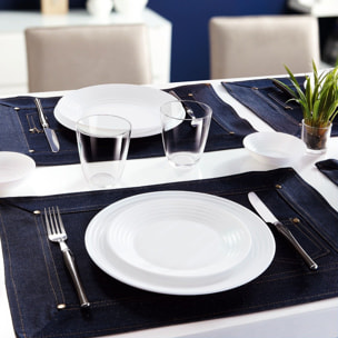 Set de platos 19 piezas Harena blanco - Luminarc