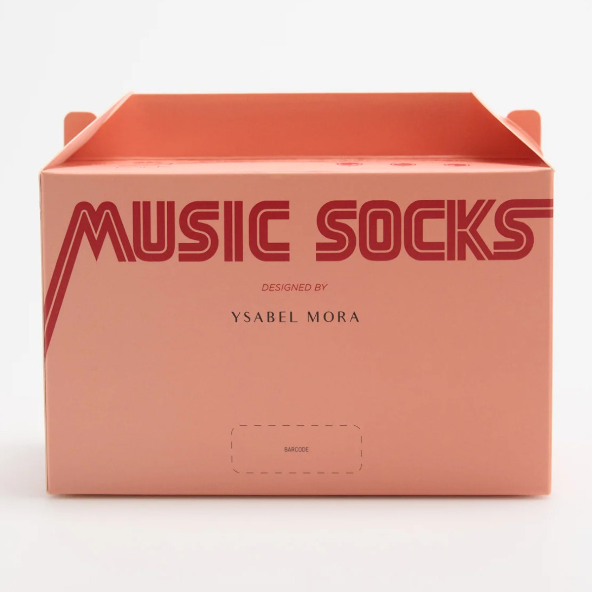 Confezione regalo di 3 calzini con musicassette