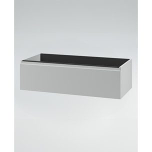 MOBILE DA BAGNO ZEFIRO 100 MONO BIANCO LUCE- 4 PEZZI