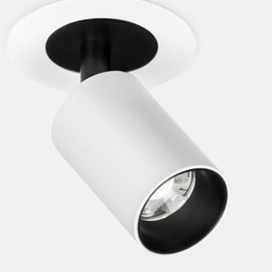 Ledsc4 LedsC4 Proyector Atom Hide 32 Blanco - Iluminación LED de Calidad para Hogar, 269 Lúmenes, 2700K, Aluminio Resistente, Diseño Moderno, 9V 350mA, Diámetro 30mm