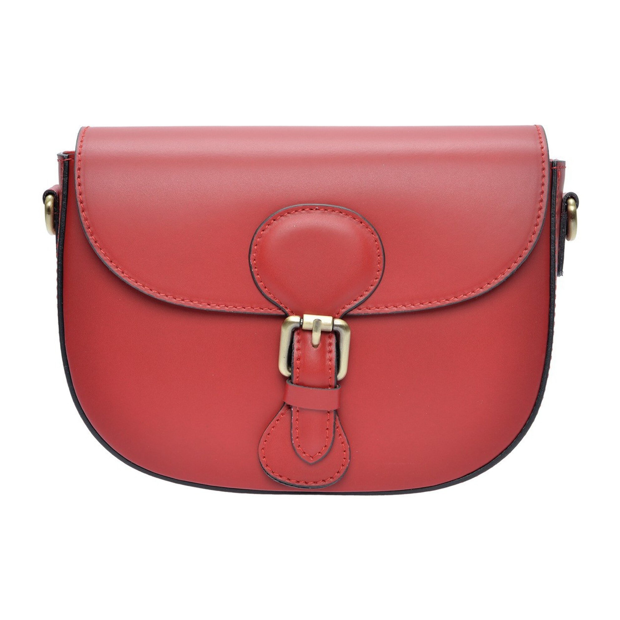 Borsa a spalla Anna Luchini Rosso