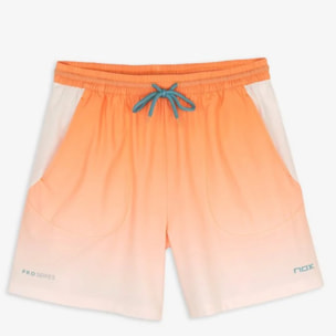 Pantalón corto deportivo hombre PRO naranja