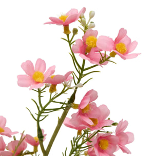 Tige Cosmos Artificielle Phoebe H63 cm Jaune
