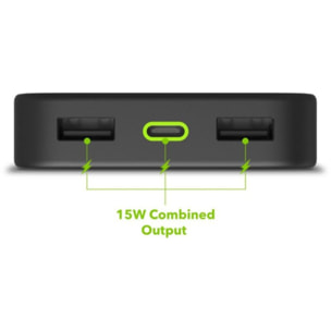 Batterie externe MOPHIE 10000 mAh Power Delivery USB-C et USB-A