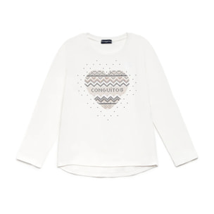 Conguitos - T-shirt a maniche corte casual stampata