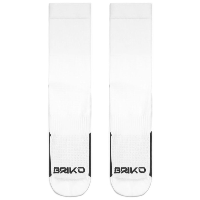 Calze Briko Uomo Donna Bianco Pro Socks 16Cm