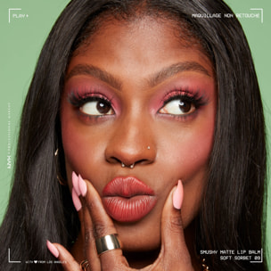 NYX Professional Makeup Smushy baume à lèvres teinté Soft Sorbet