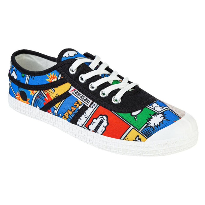 Zapatillas Sneaker para Hombre - KAWASAKI Cartoon Canvas Shoe K202410 8881 Multi Color