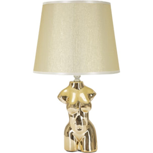 LAMPADA DA COMODINO GLAM WOMAN CM Ø 25X39,5