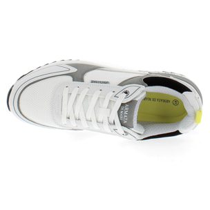 Armata di Mare Scarpe Uomo Sneakers Vintage Running con Soletta Rimovibile in Memory Foam AMU 1N947 Off White