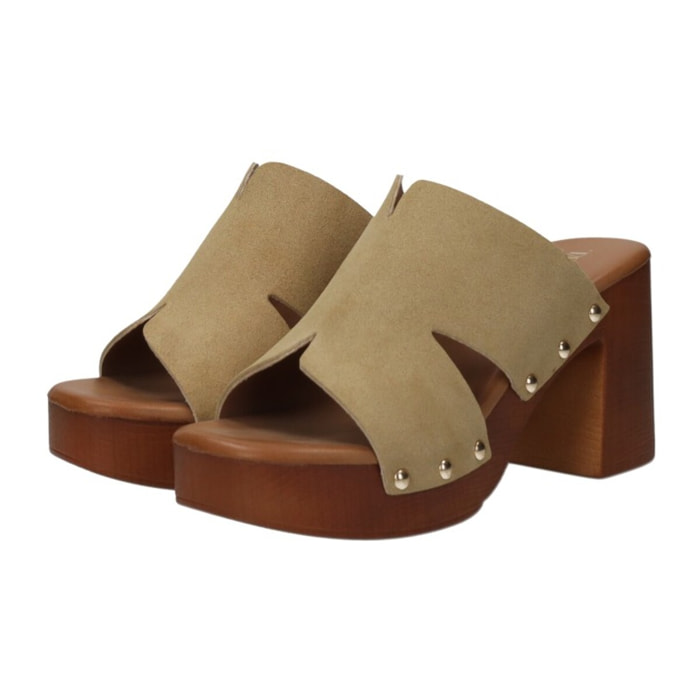 Sandali Donna Tata Italia Cachi