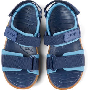 Sandalias - CAMPER Wous - Azul - Textil técnico (poliéster reciclado)