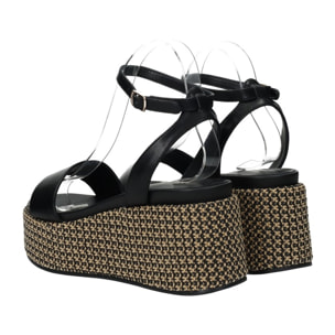 Sandali Donna Tata Italia Nero