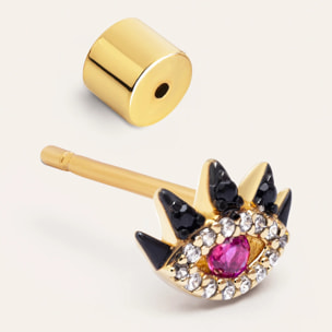 Orecchino Eye Colors Placcato Oro