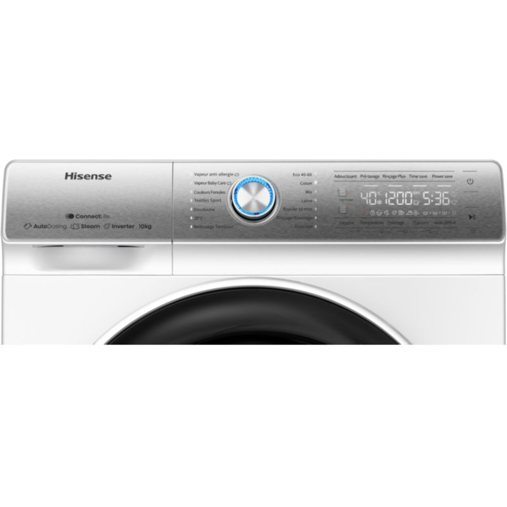 Lave linge hublot HISENSE WFQR1014EVAJMW