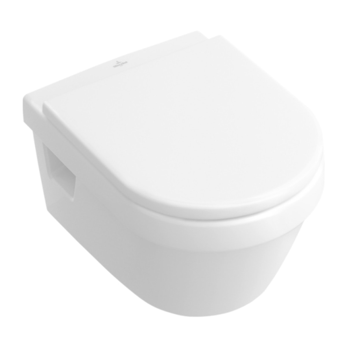 Cuvette WC suspendu sans bride VILLEROY & BOCH Architectura avec abattant