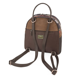 Bolso Mochila Mujer Skpat Fiorella Marron