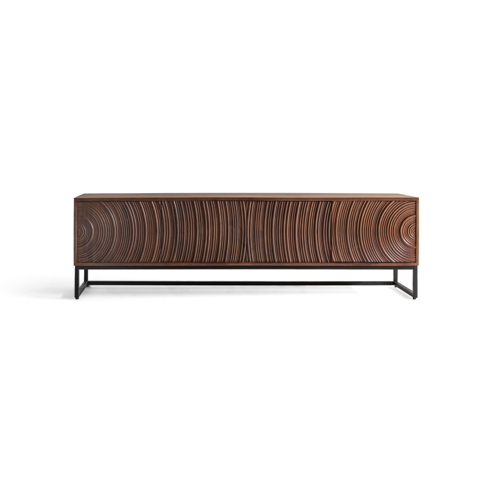 Mueble TV de Madera de Mango 170cm Estilo Moderno