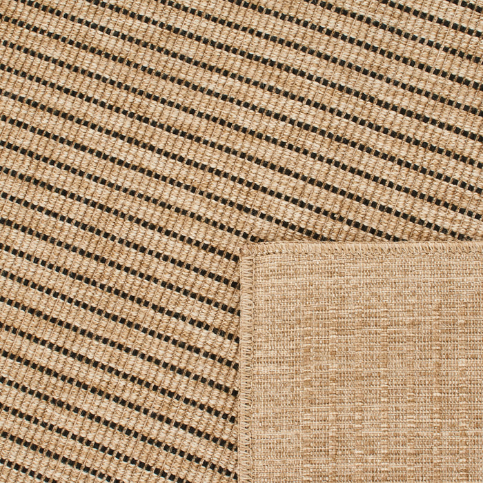 Tapis effet jute en polypropylène