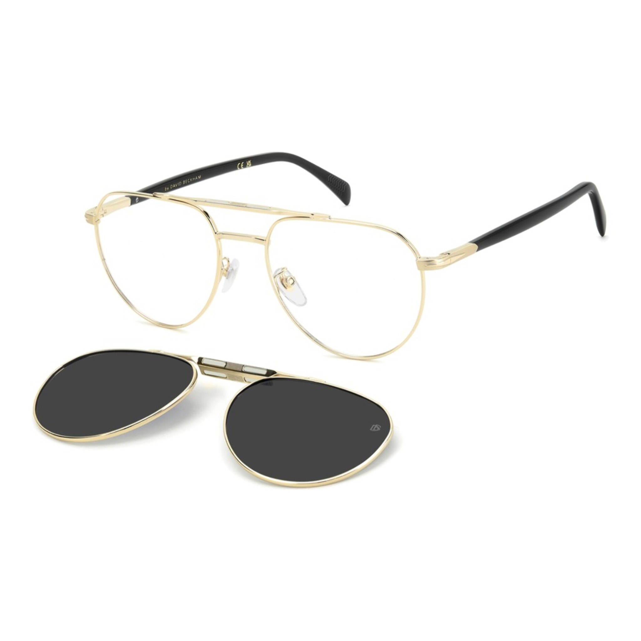 Gafas de Vista David Beckham DB 1238/C RHL Polarizadas de Metal Hombre 55 mm