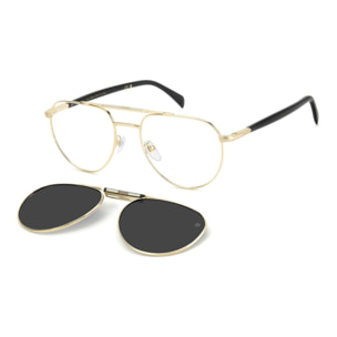 Gafas de Vista David Beckham DB 1238/C RHL Polarizadas de Metal Hombre 55 mm