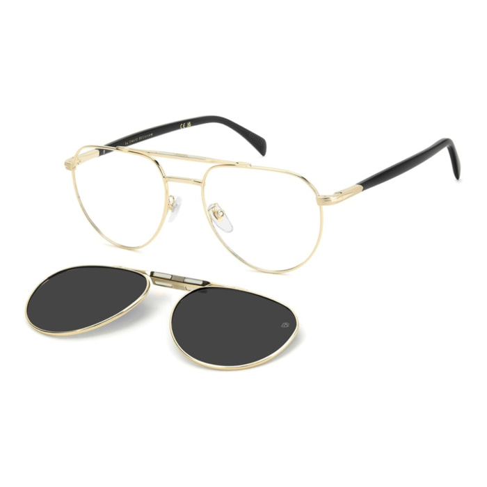 Gafas de Vista David Beckham DB 1238/C RHL Polarizadas de Metal Hombre 55 mm