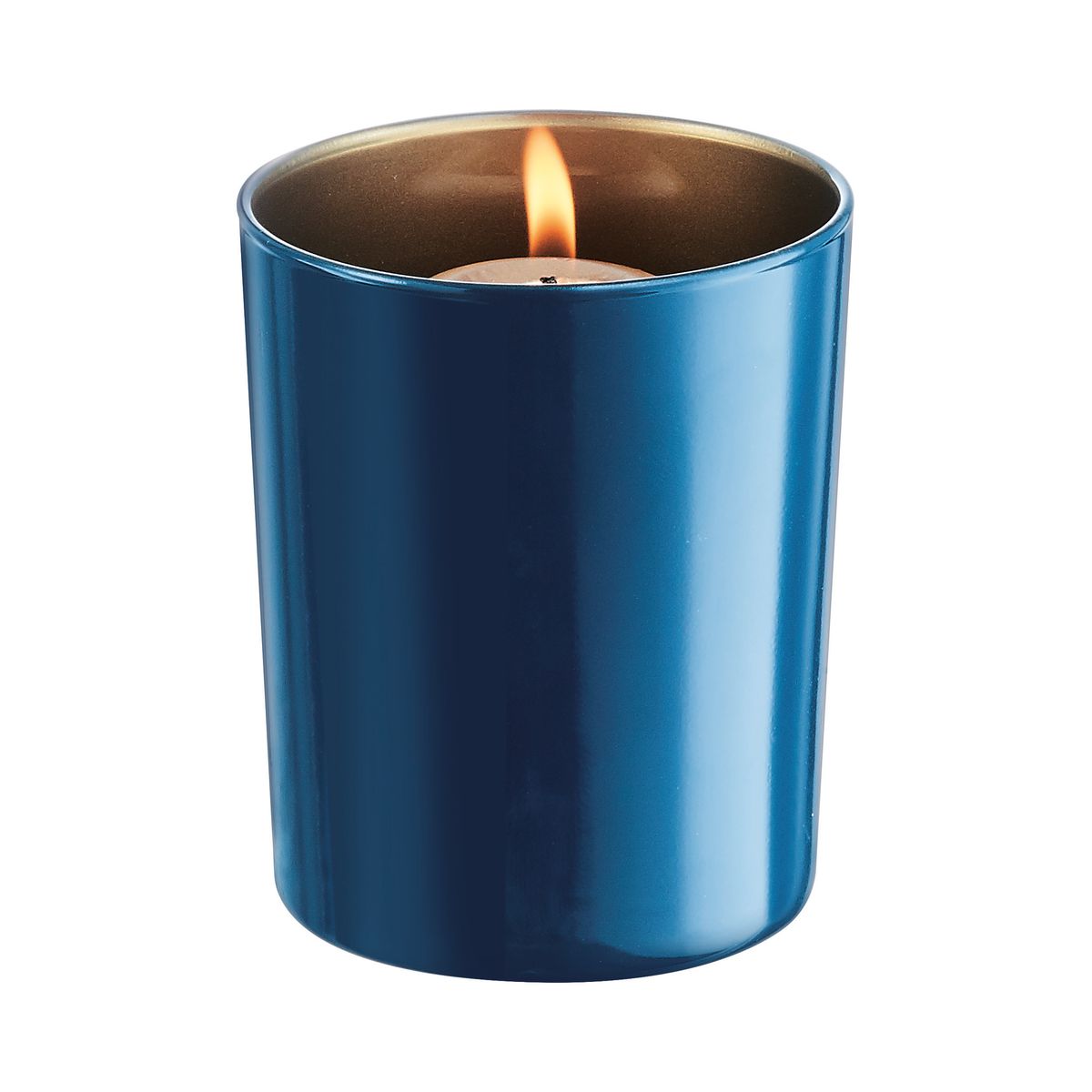 Vaso per candele Blu 7,6 cm Orme - Luminarc