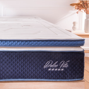 Surmatelas Dolce Vita AIR FRESH |1 Place | Mousse à cellules ouverte et Mémoire de forme