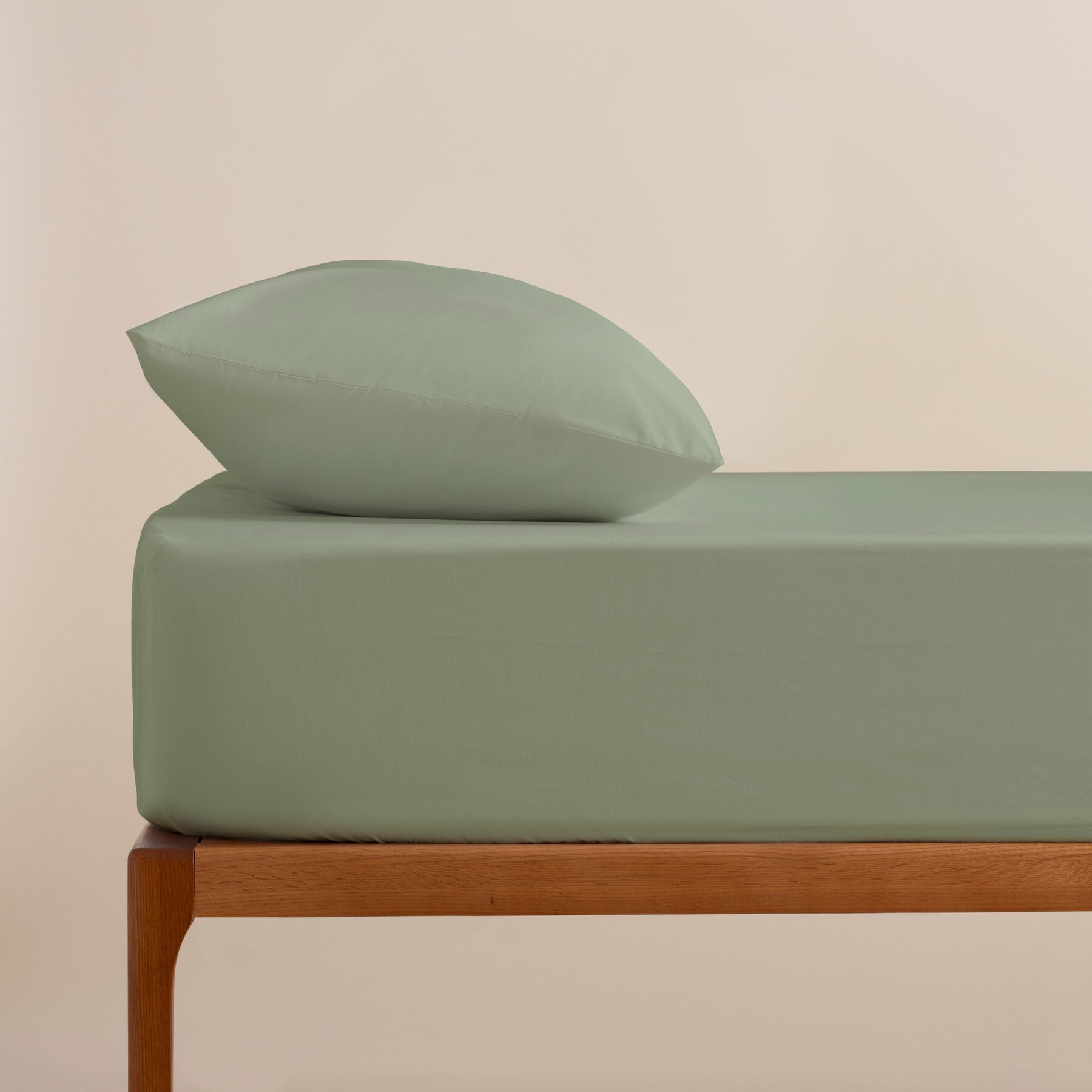 Drap-housse sakura vert