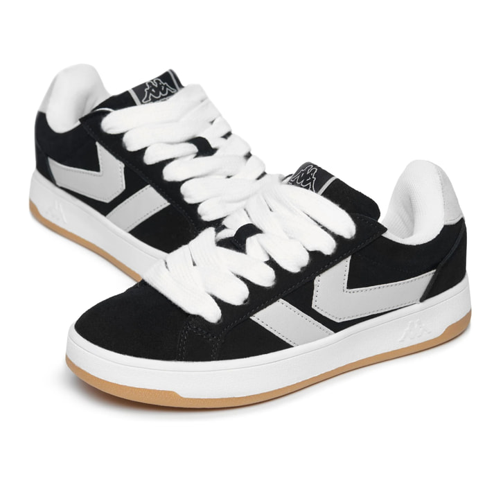 Sneakers Kappa Uomo Donna Logo Marlon Nero