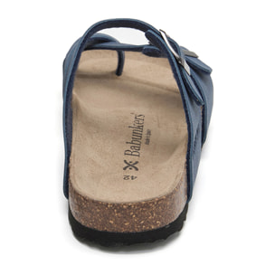 SANDALIA BABUNKERS AZUL